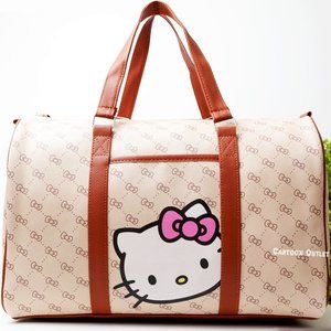 Sanrio Hello Kitty Weekender Bag Overnight Travel Duffle Bag Dance Tote 16" New